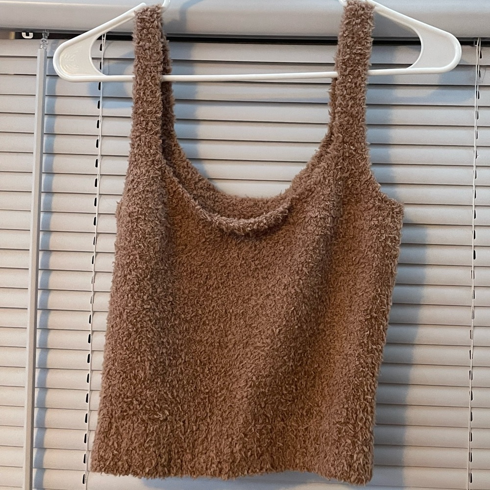 NEW Skims Cozy Knit Tank & Shorts Set - Picture 6 of 10